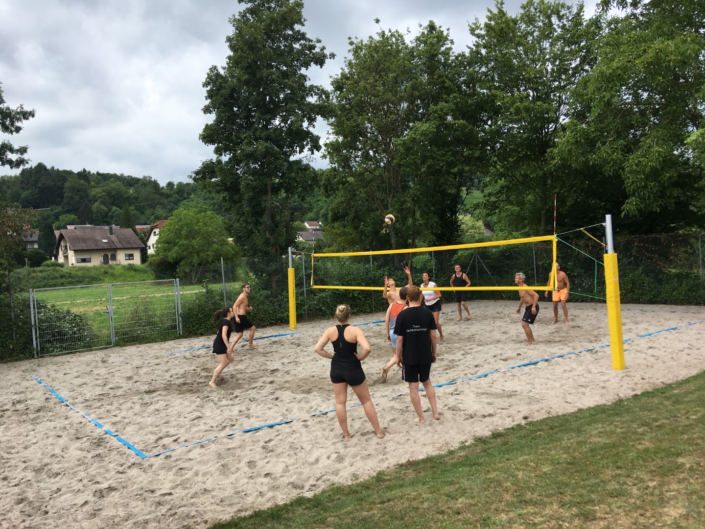 Bild 023 Beachvolleyballfeld